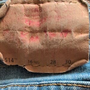 Levi's 514 Denim Jeans in Classic Blue